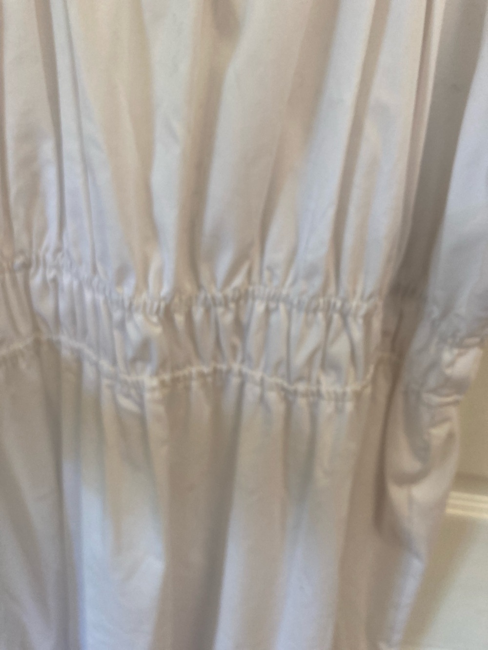 Nanette Lepore White Eyelet Puff Sleeve Maxi Dress NWOT - Picture 4 of 9